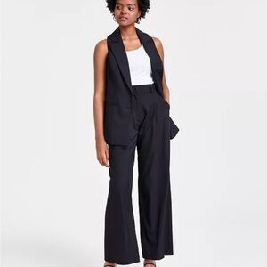 NWT Bar III Women's High-Rise Wide-Leg Pants